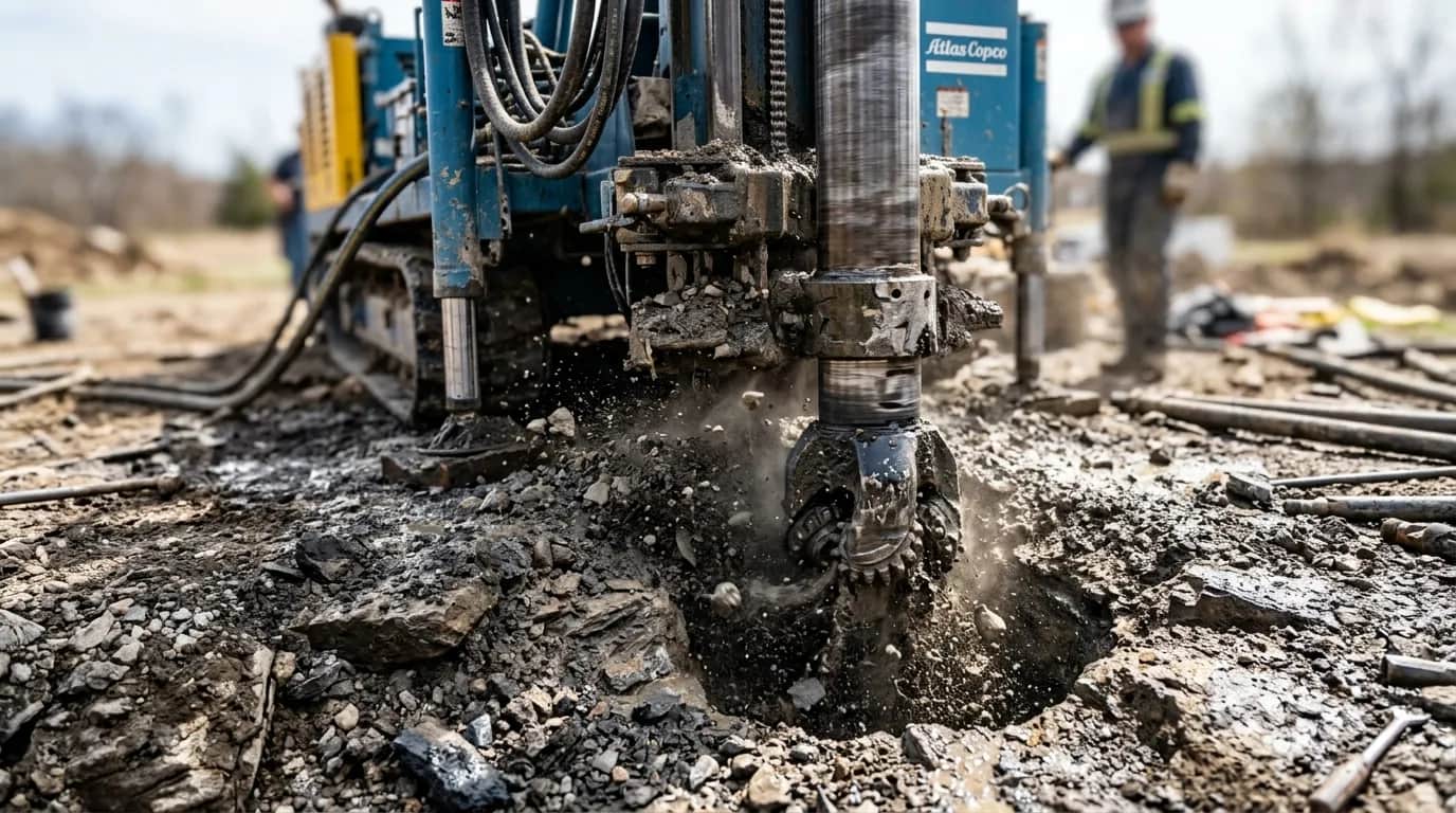 Water well drilling