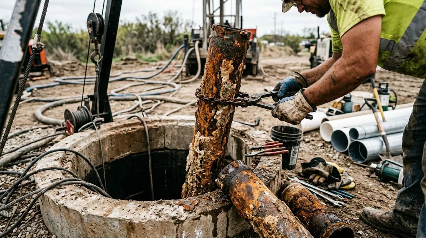 Water well repair and rehabilitation